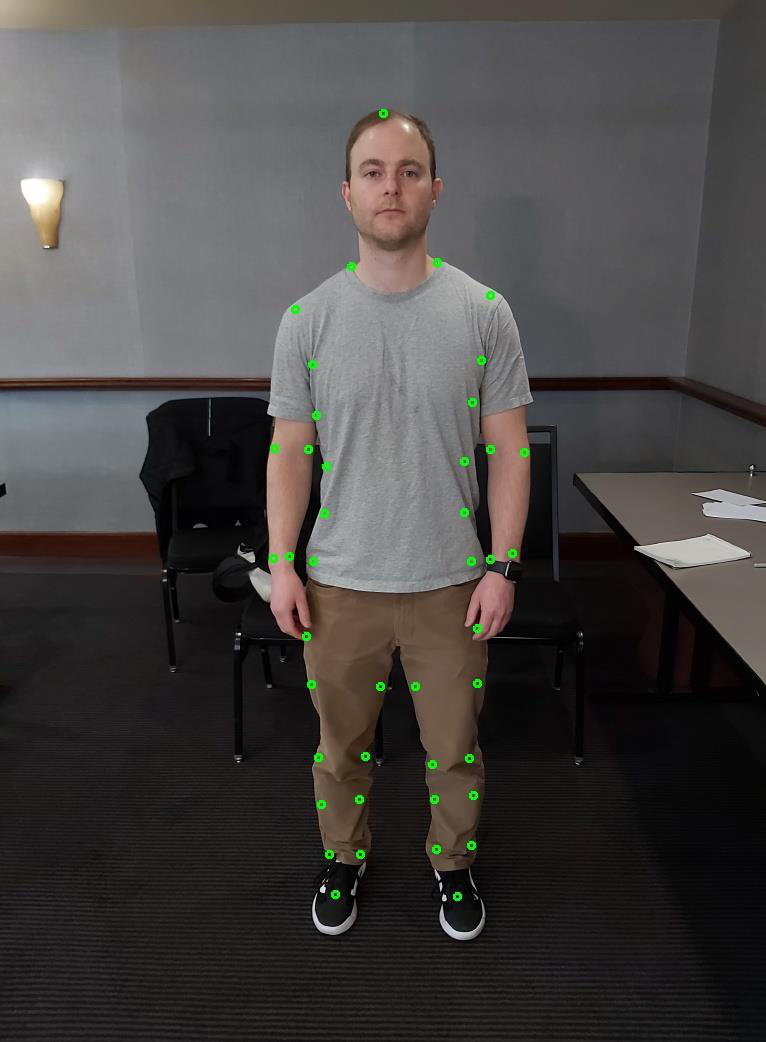 Human body key-point detection