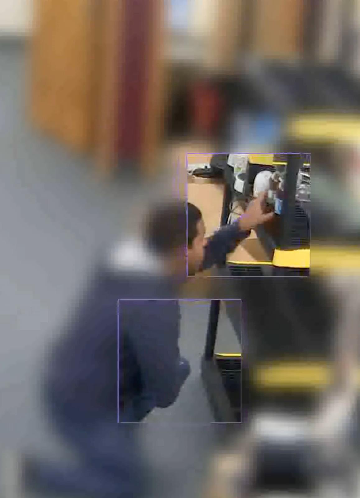 Shoplifting detection with bounding boxes